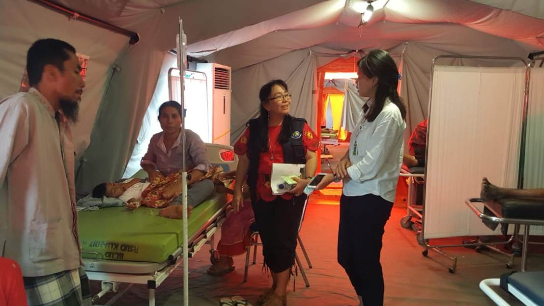 FK UKI Hadir di Tengah Penderitaan Korban Gempa Lombok