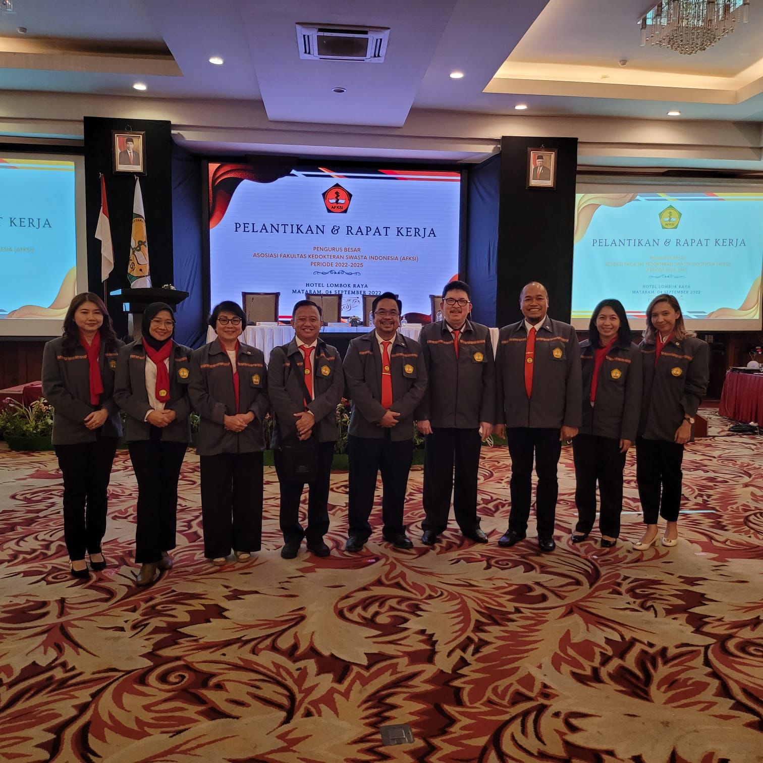 Pelantikan dan Rapat Kerja Pengurus Besar Asosiasi Fakultas Kedokteran Swasta Indonesia (AFKSI)