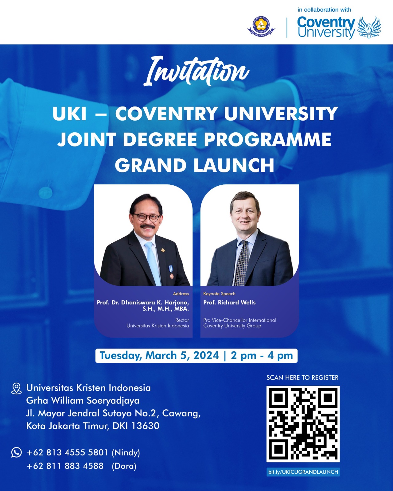 UKI - Conventry University Joint Degree Programme Grand Launch